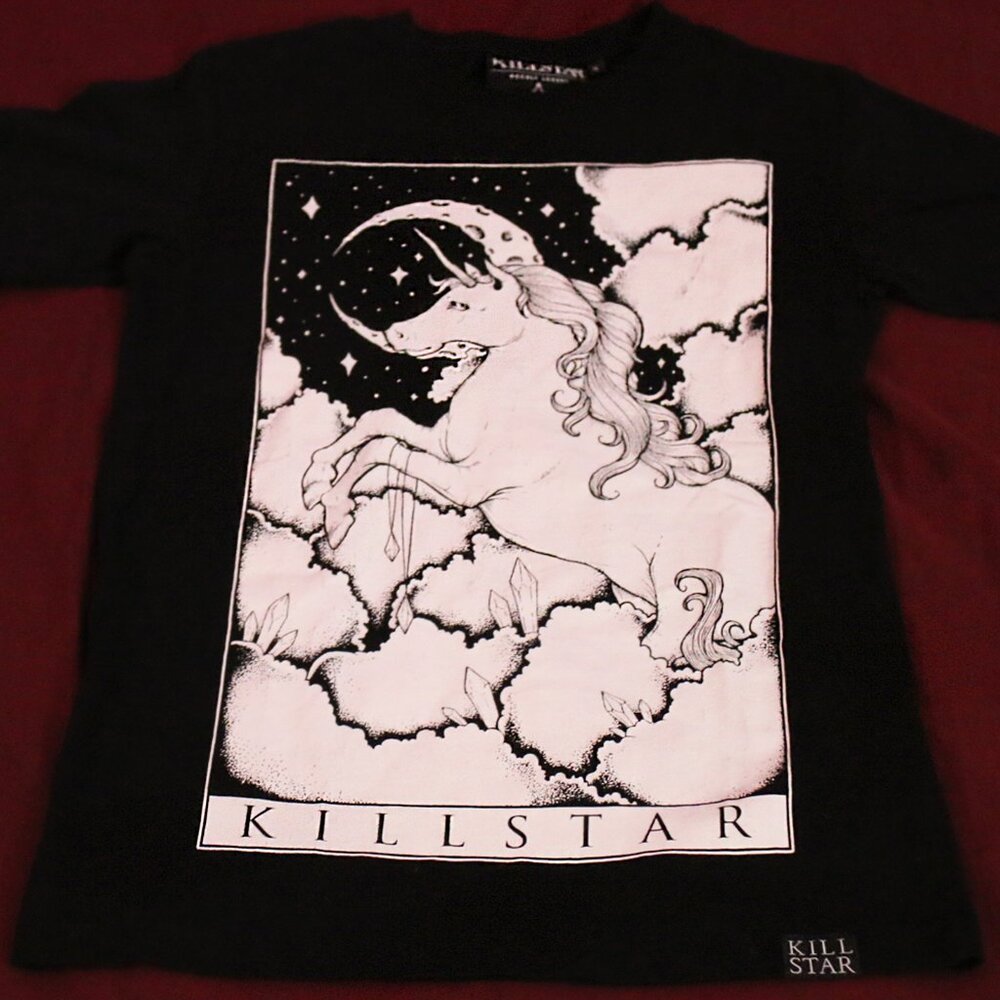 Killstar Unicorn Moon T-Shirt